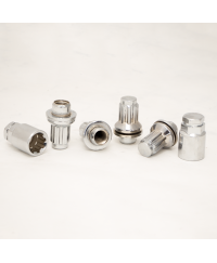 Гайка Секр. M12*1.5 L=47/21 (LN 009L) (4+2 KEY) Original Toyota